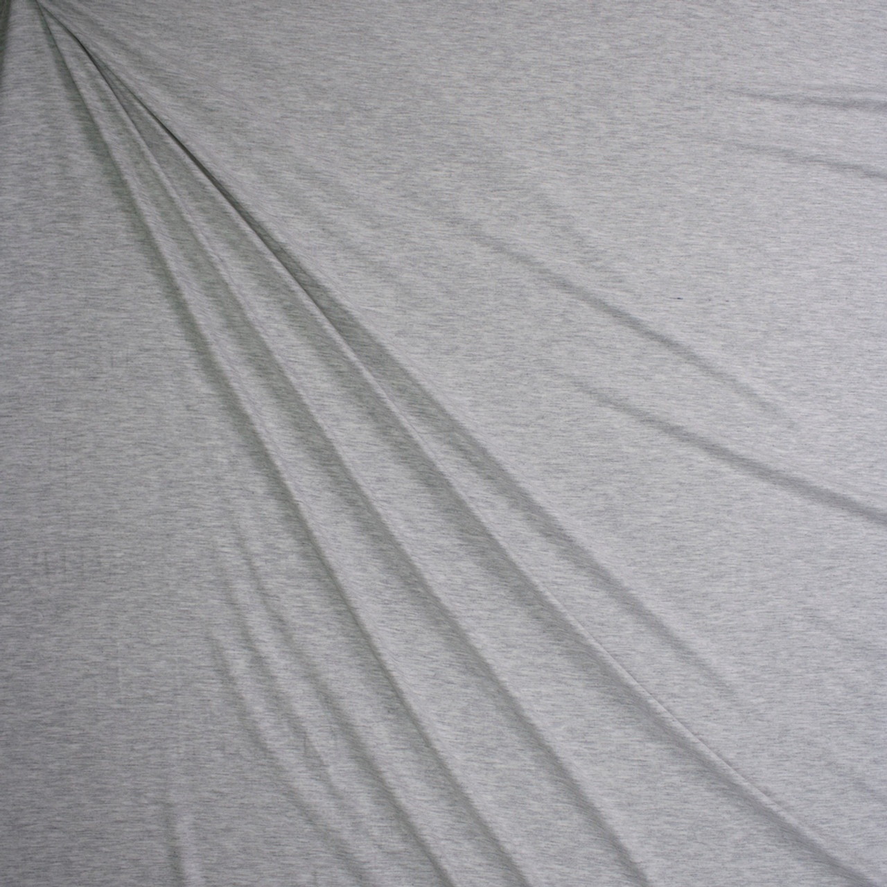 Cali Fabrics Heather Grey Midweight 4-way Stretch Rayon/Spandex Jersey Knit  Fabric by the Yard