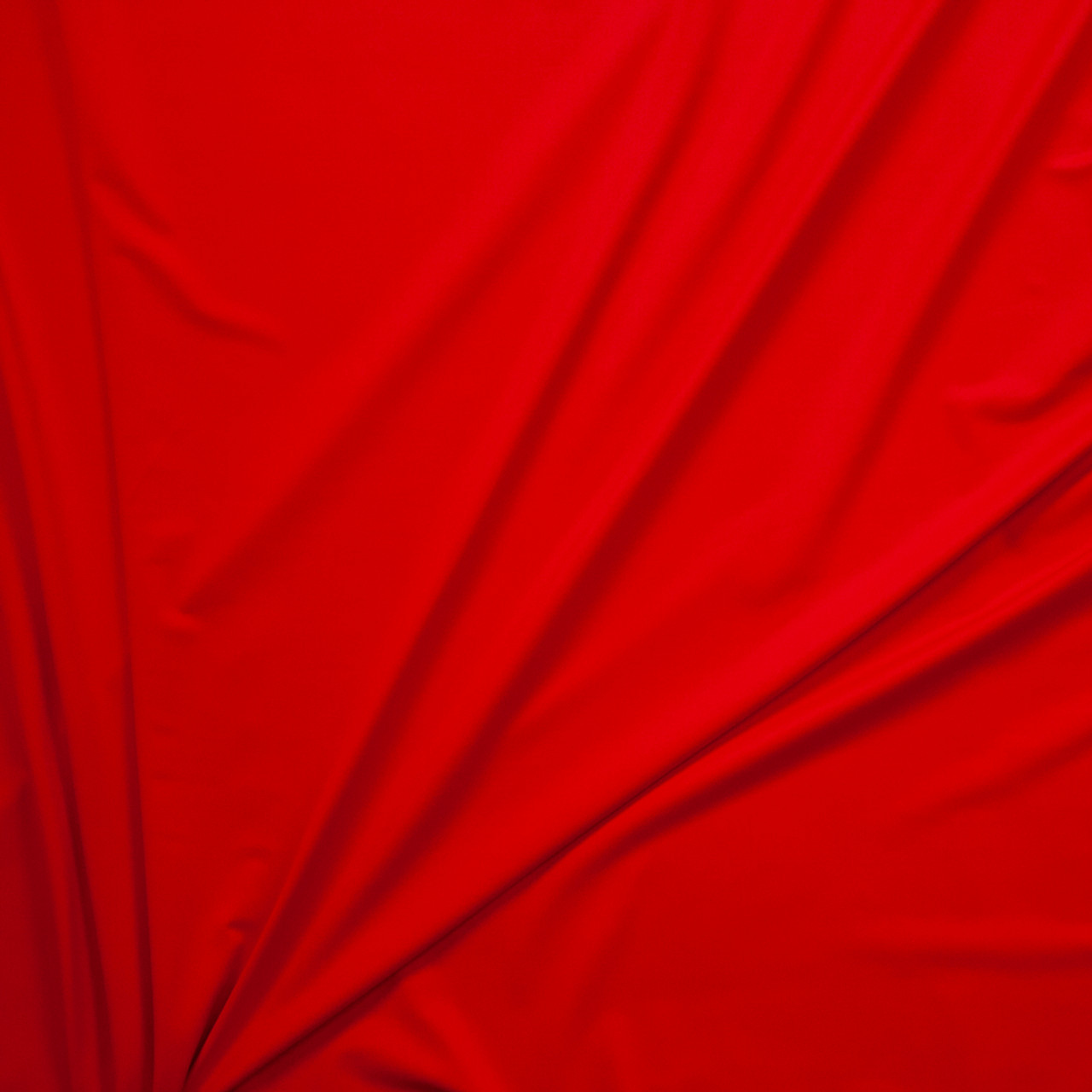 Cali Fabrics Red Matte Nylon/Spandex Fabric by the Yard