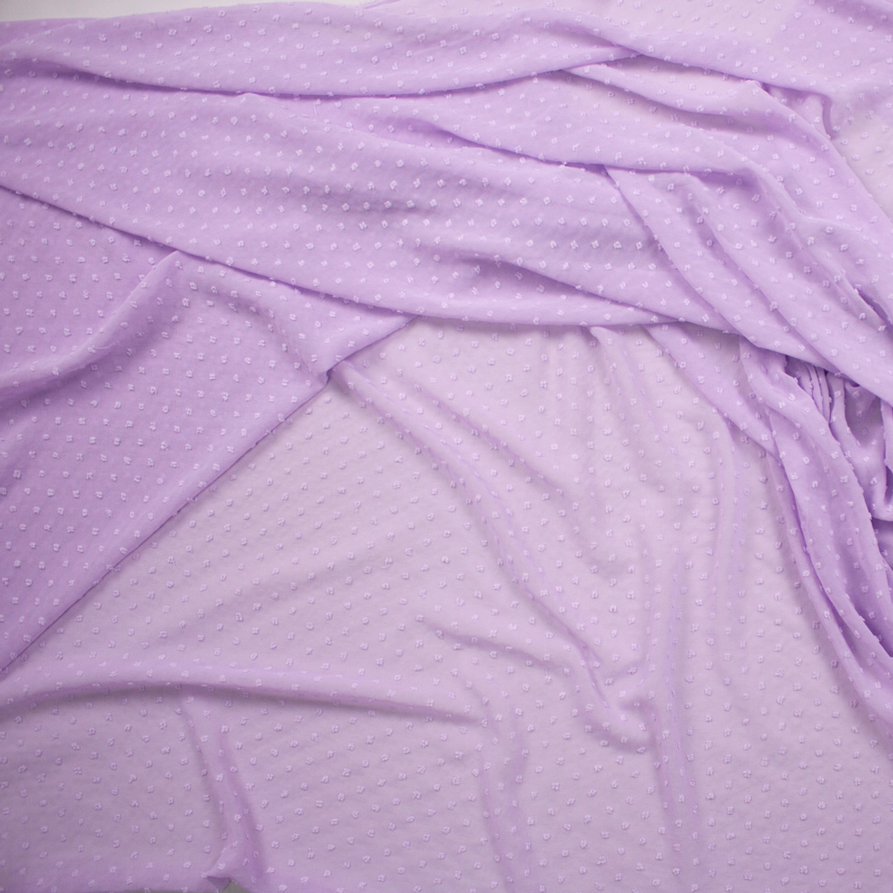 Purple Chiffon Fabric