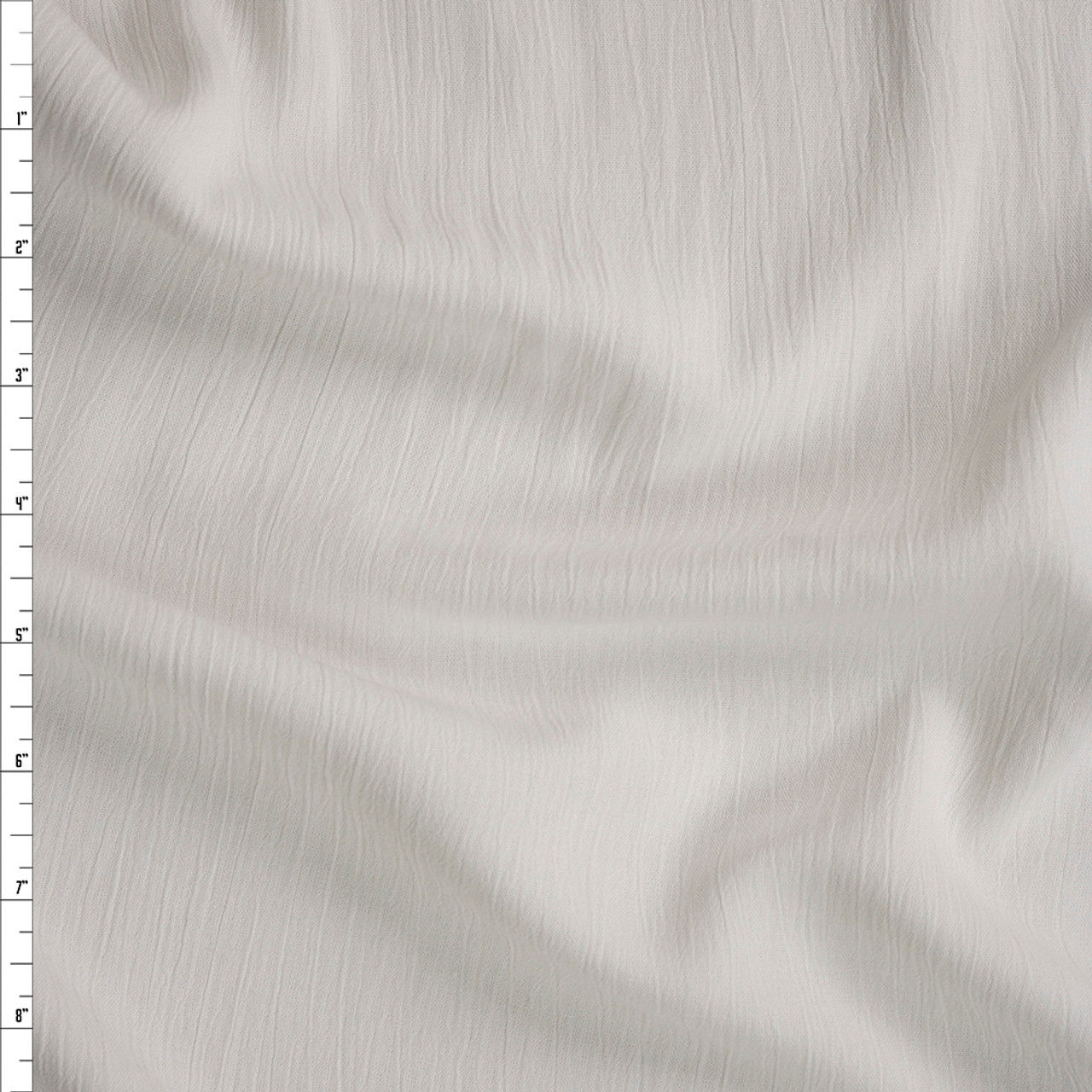 100% Cotton Gauze Fabric Ivory, by the yard