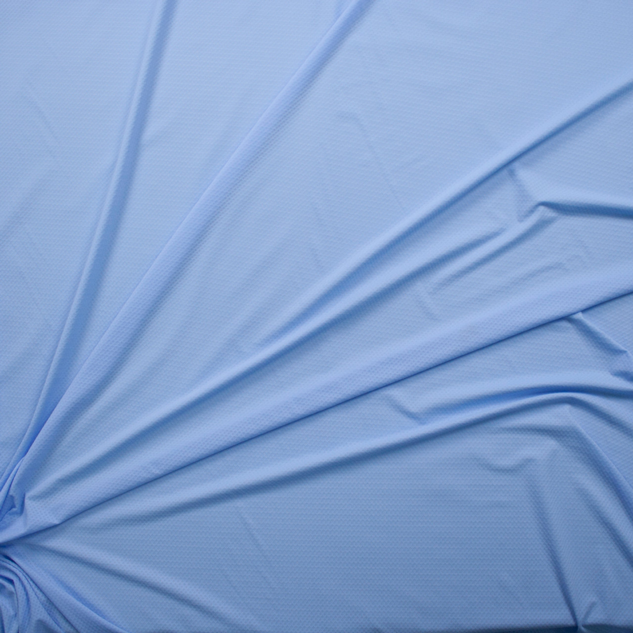 Cali Fabrics Light Blue Stretch Diamond Pattern Performance Spandex Fabric  by the Yard