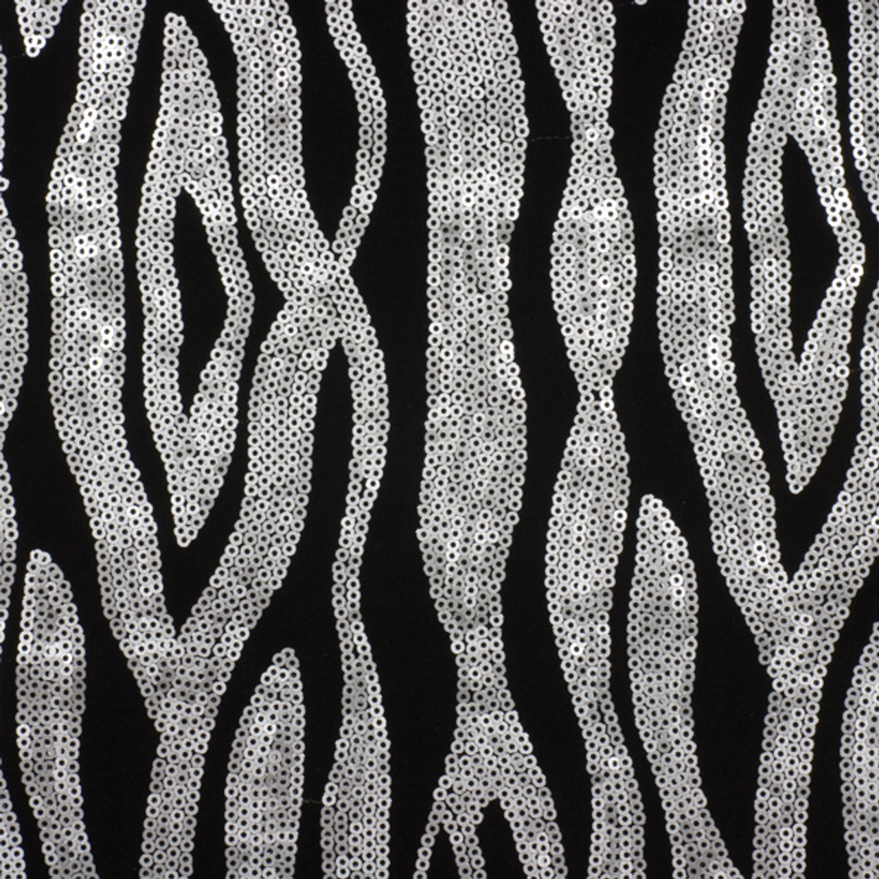 Showman Stripe Sequin Fabric