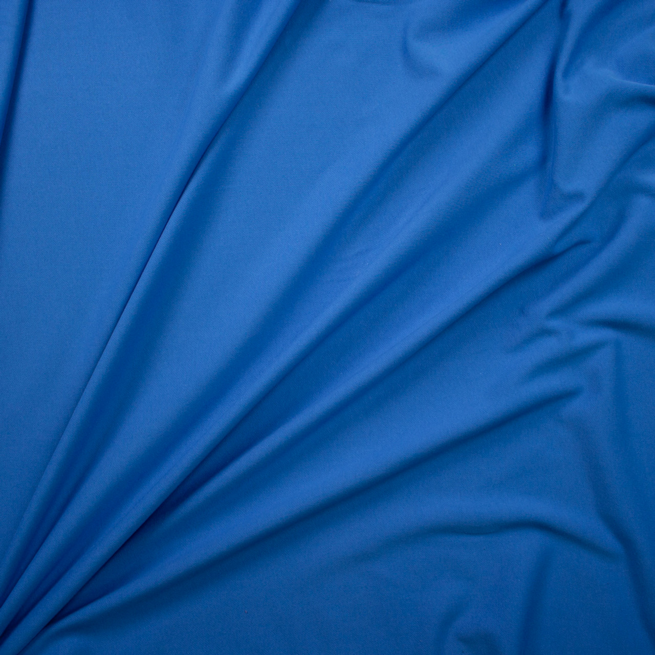 Cali Fabrics Blue Sweatshirt Fleece Fabric by the Yard