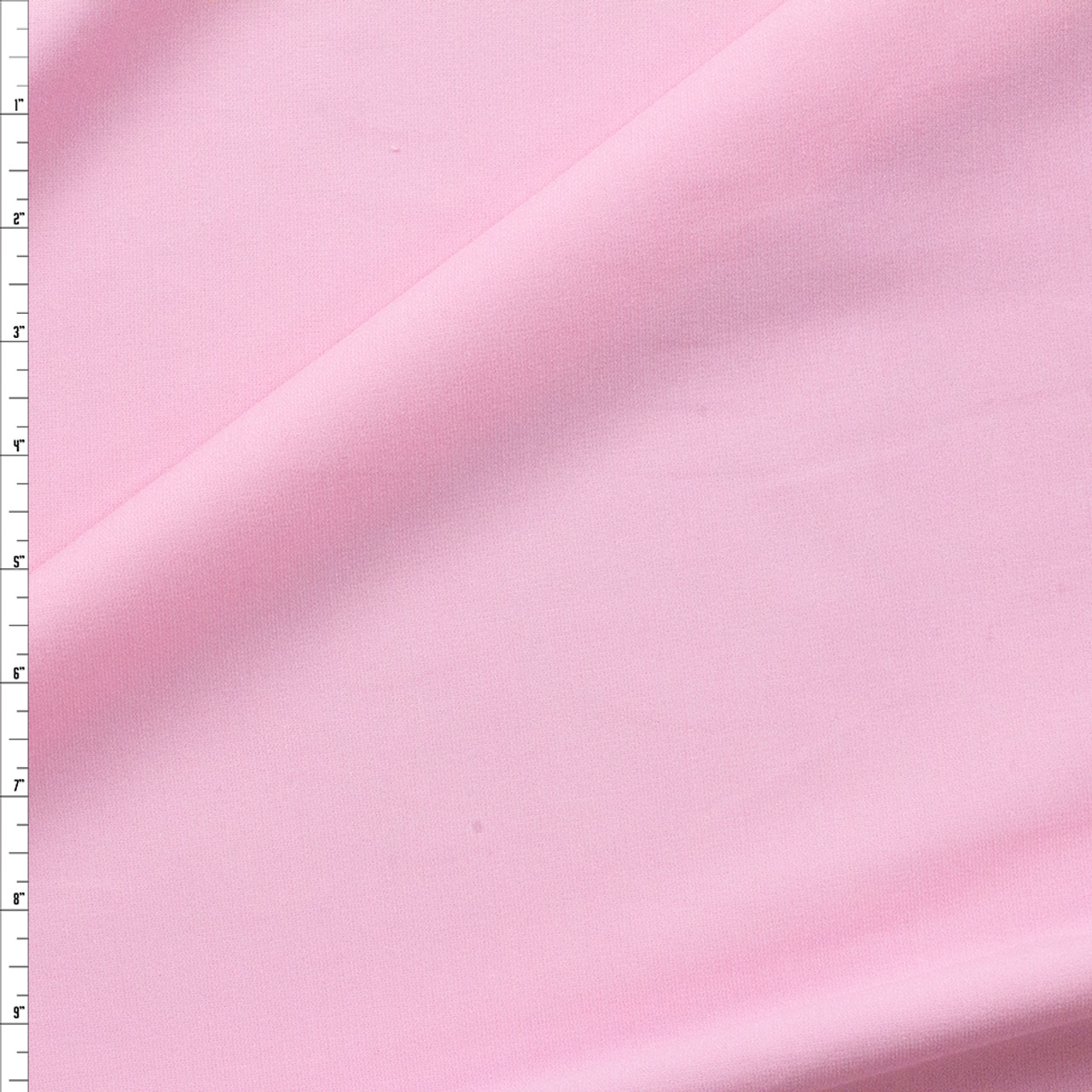 Cali Fabrics Pink Designer Ponte De Roma Fabric by the Yard