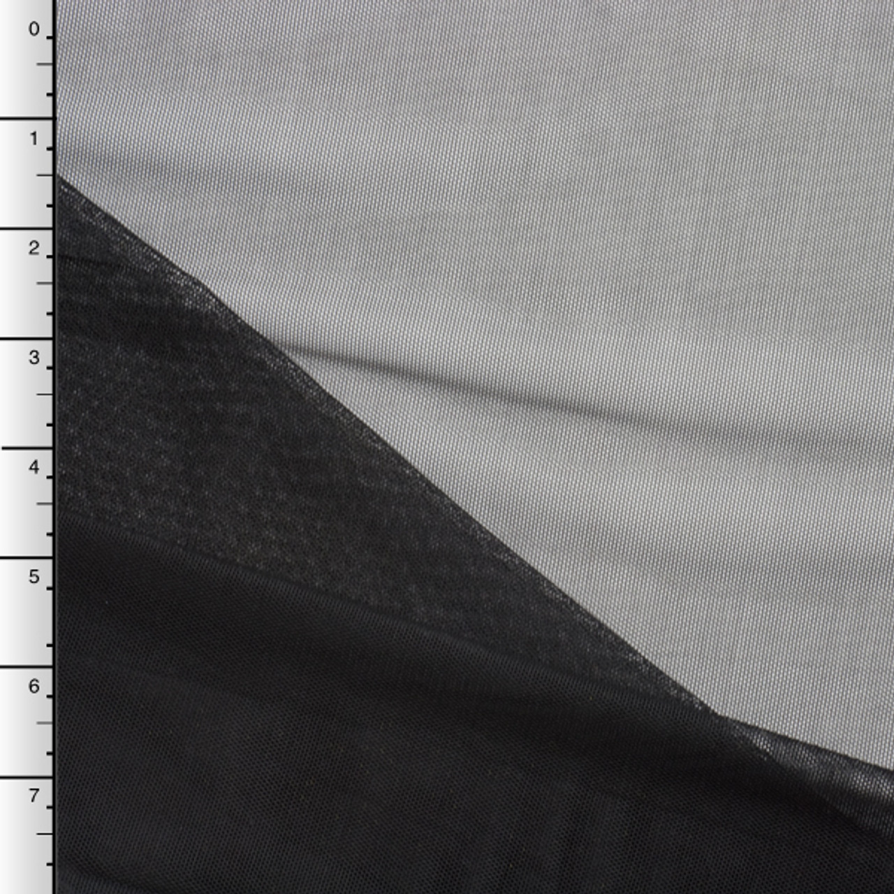 black nylon mesh fabric
