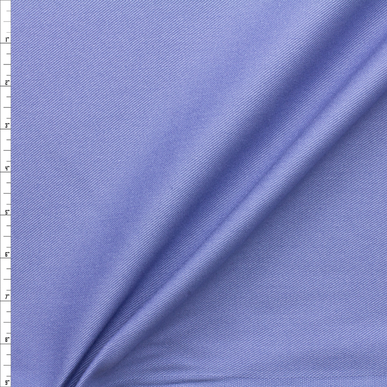 Cali Fabrics Periwinkle 10 oz. Cotton Bull Denim Fabric by the Yard