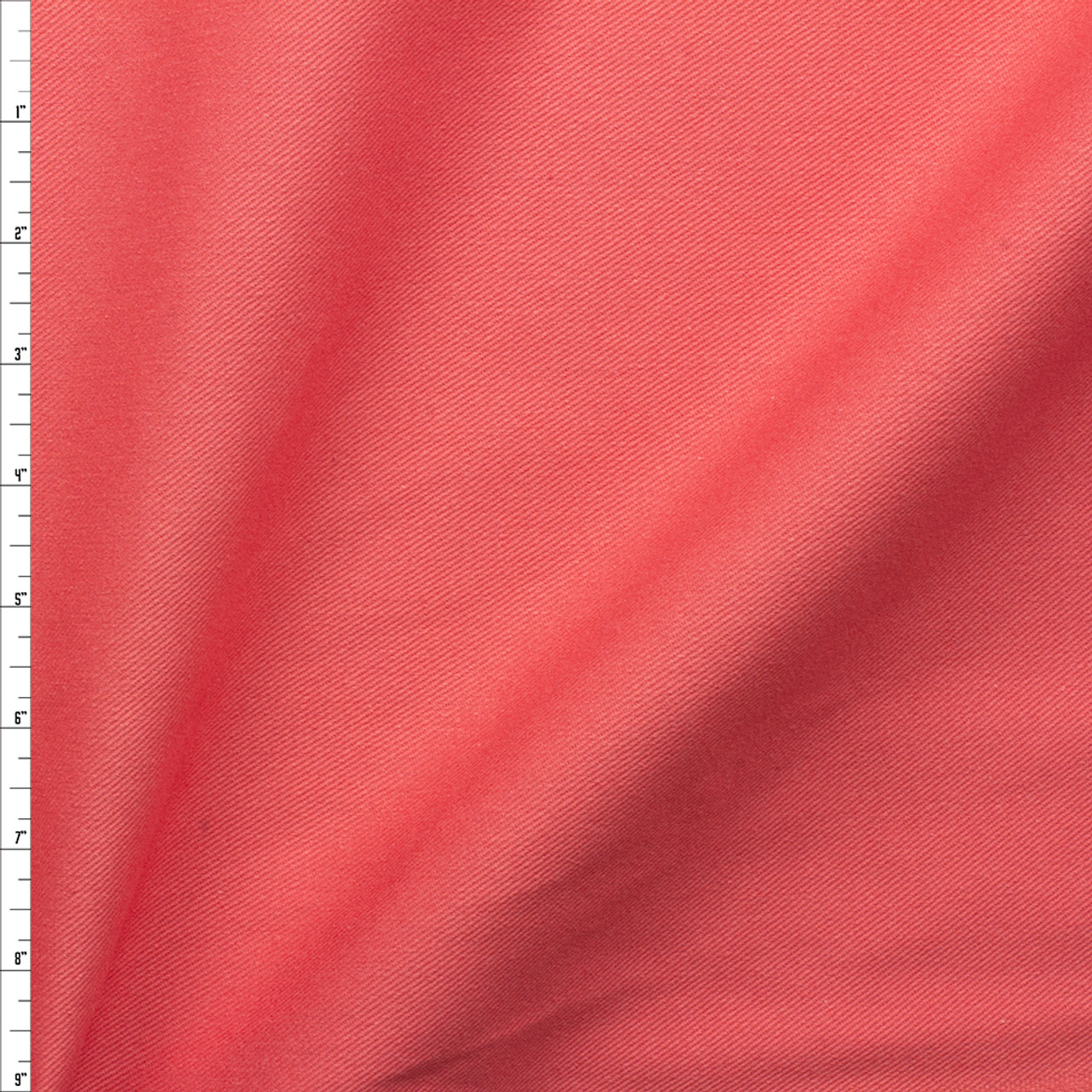 Red Burgundy Plain Solid Canvas Denim Twill Upholstery Fabric by the Yard  K6906 - KOVI Fabrics