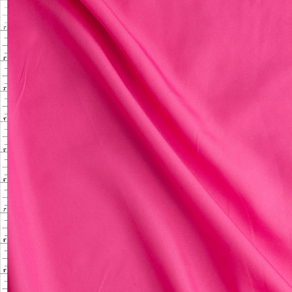 Cali Fabrics Diner Pink Polyester Pongee #27495 Fabric by the Yard