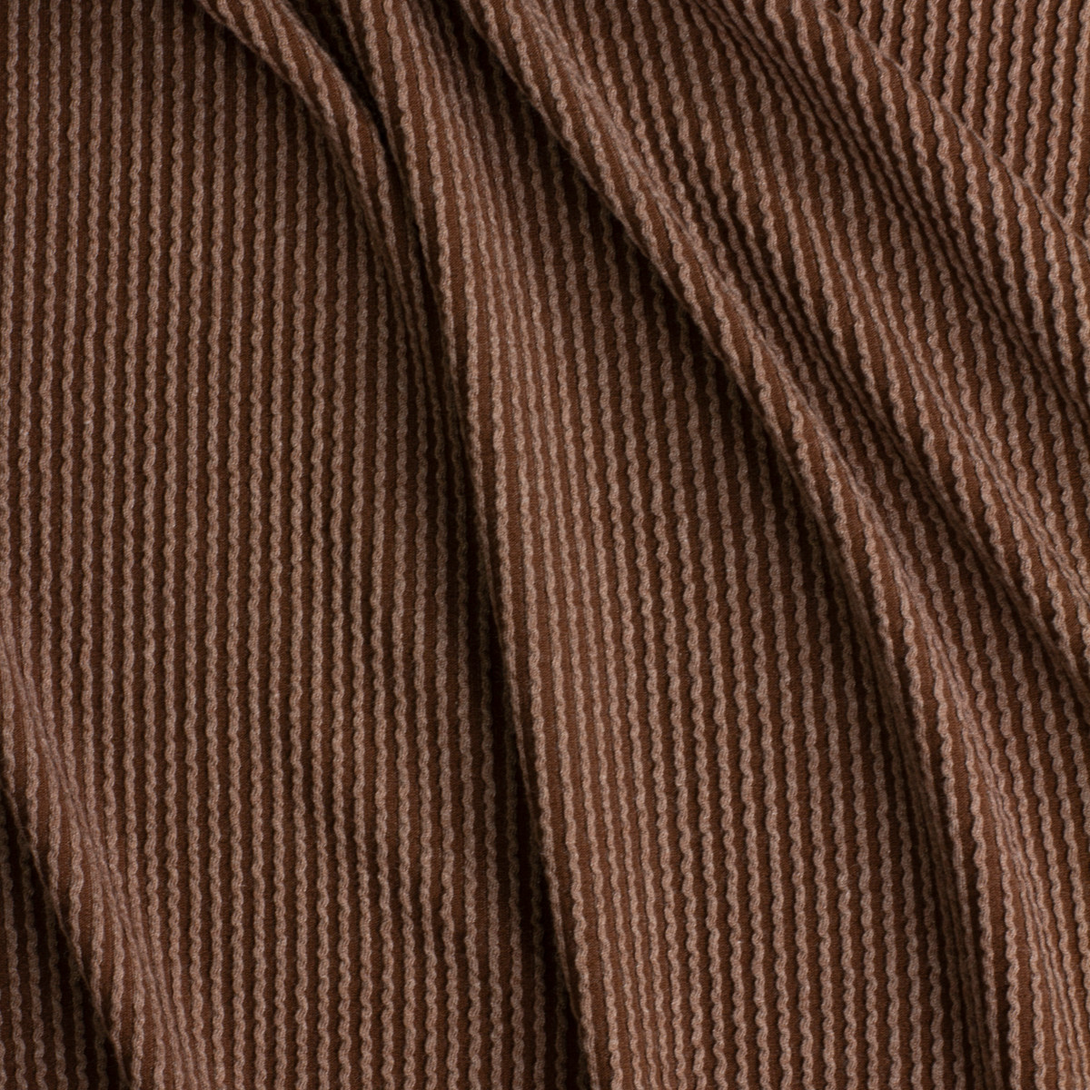 Cali Fabrics Bark Wavy Urban Rib Knit #28529 Fabric by the Yard
