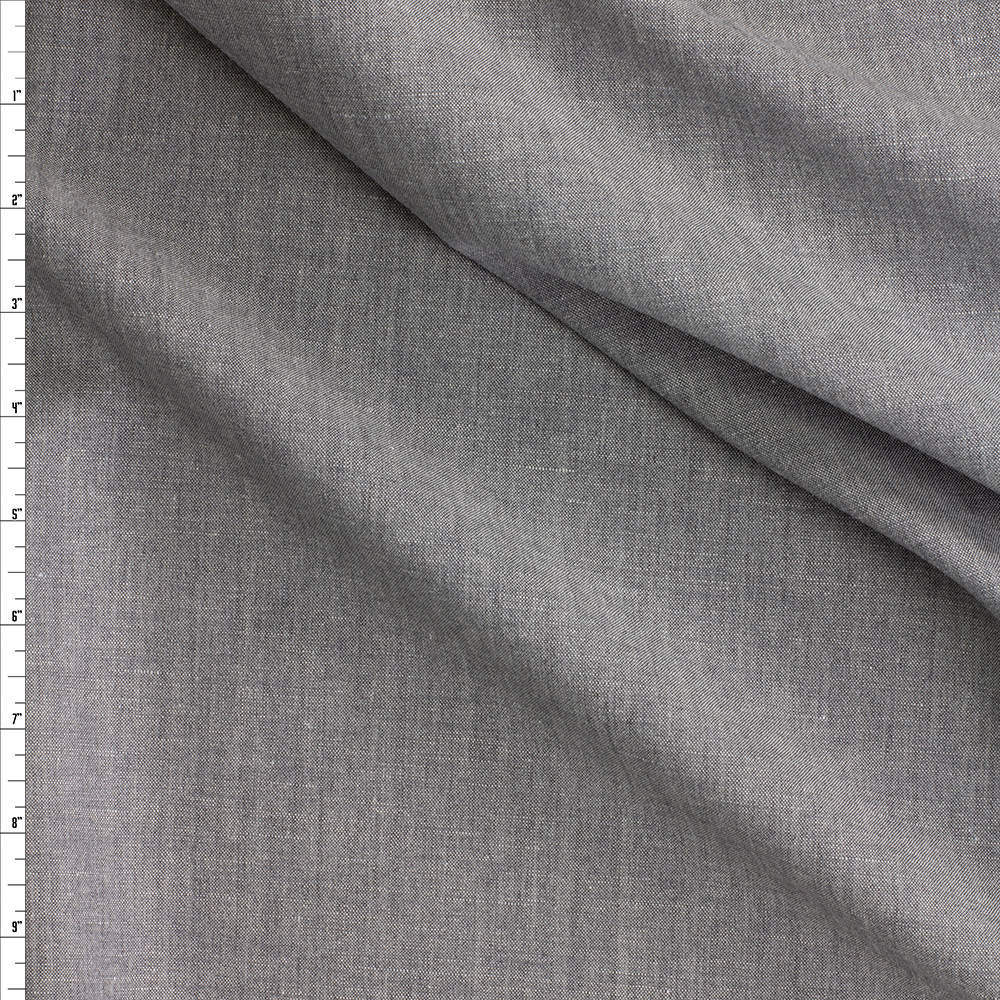 トップス crepuscule L-g v/n linen p/o \"GRAY\" crepuscule L-g v/n linen p/o 