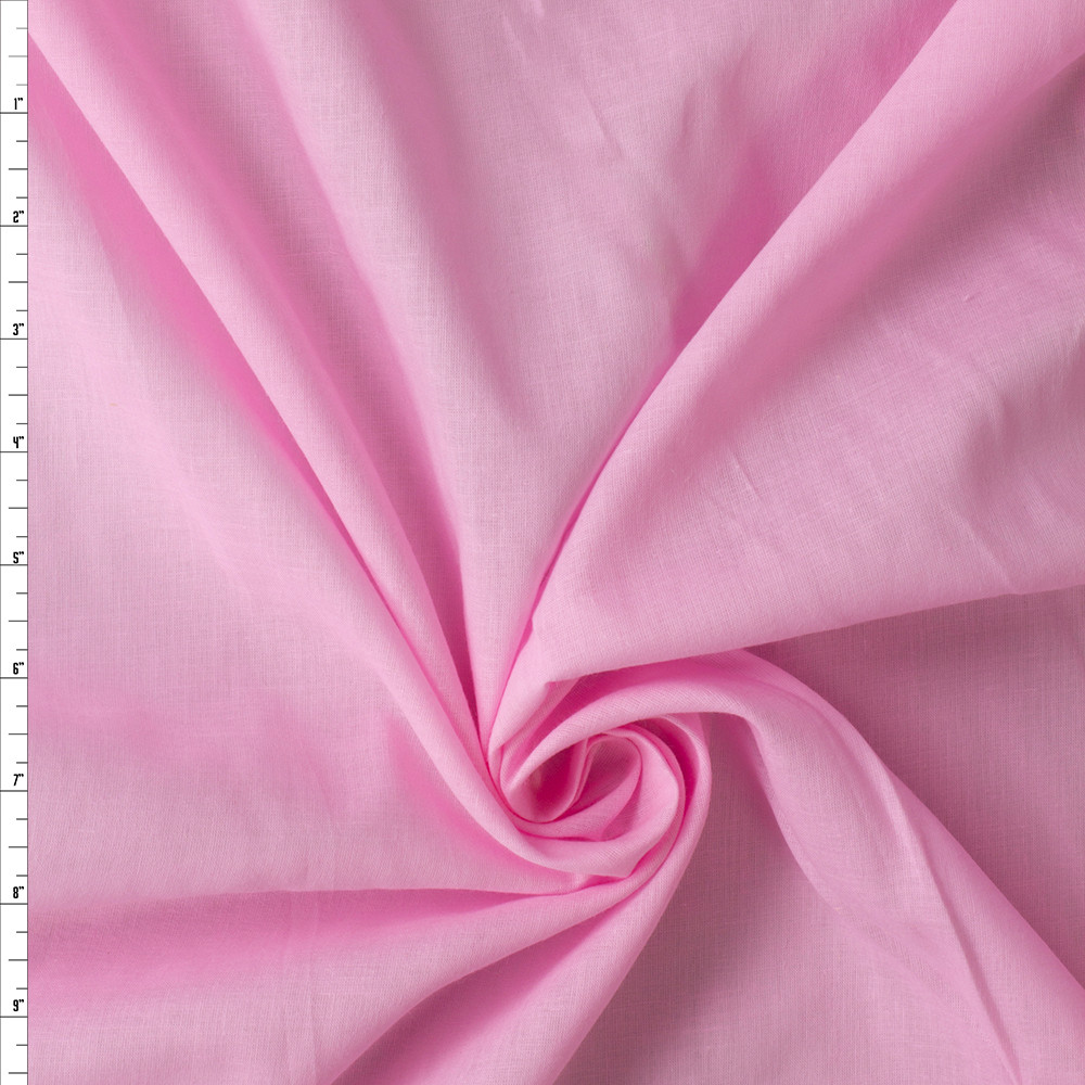 pink cotton dress fabric Nubby Weave Poly Cotton Dress Fabric 6311