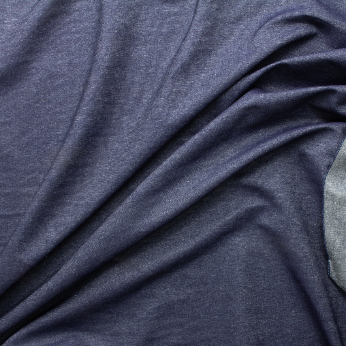 Cali Fabrics Indigo 6.5oz Designer Cotton Denim #30345 Fabric by