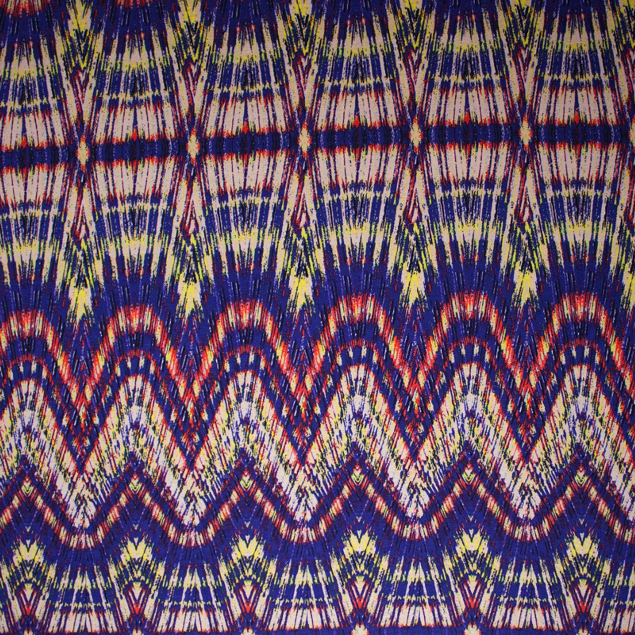 tribal jersey knit fabric