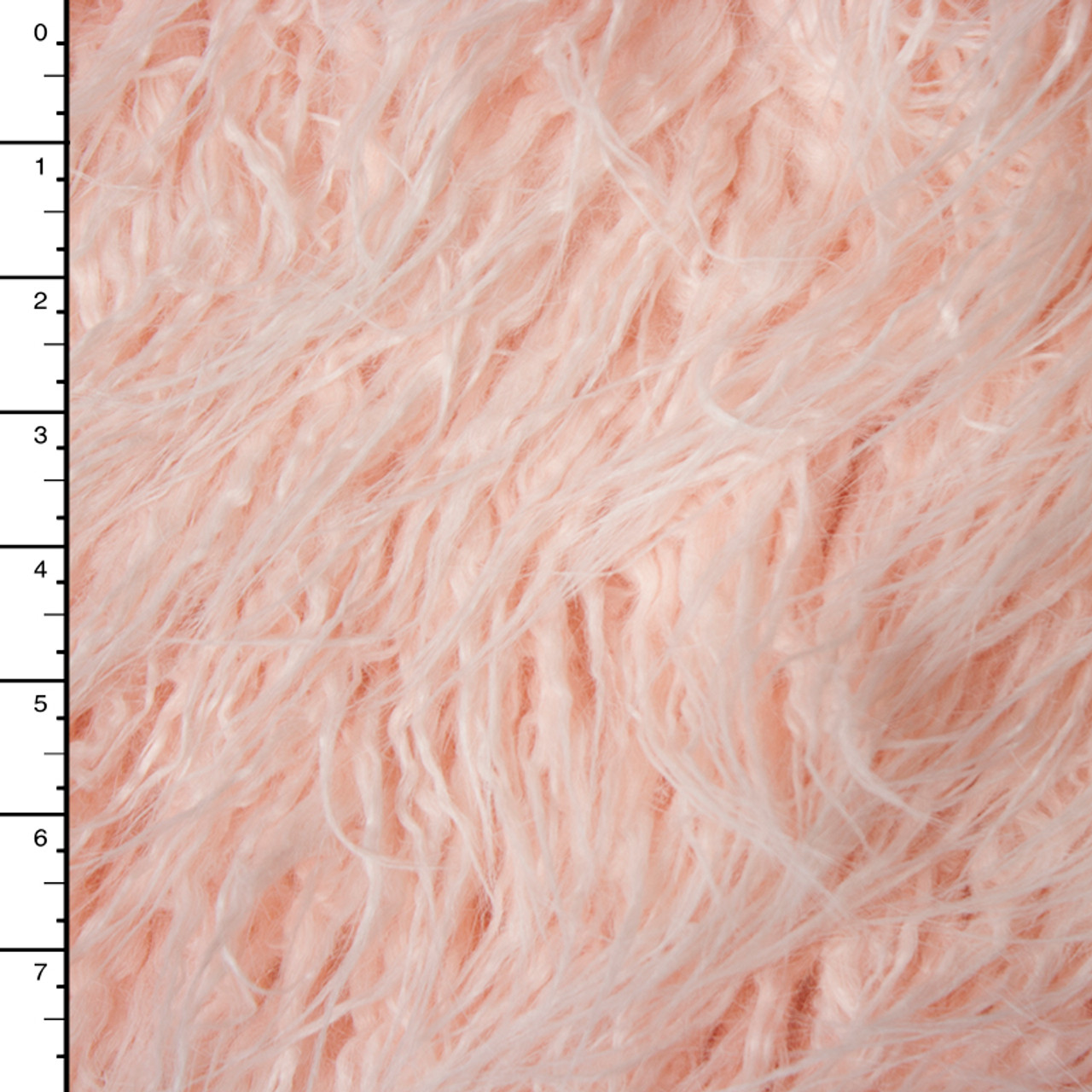 blush pink fur fabric
