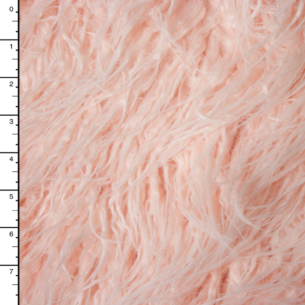 Cali Fabrics | Blush Curly Yak Luxury Faux Fur