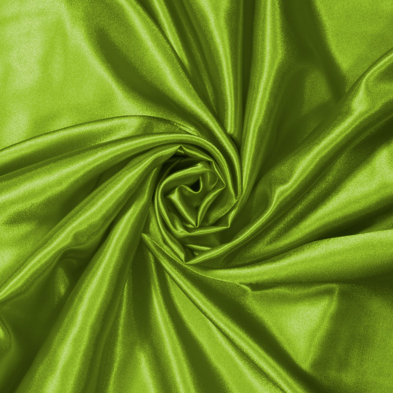 Cali Fabrics  Lime Green Charmeuse Satin