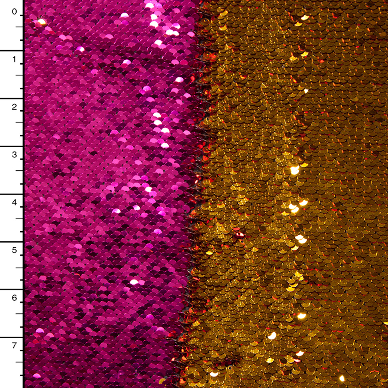 Dazzling Multi-color Composed Sequin Fabric by the Yard