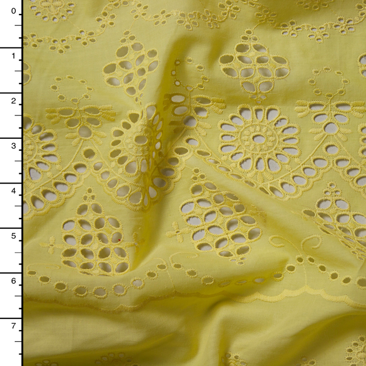 designer eyelet fabric