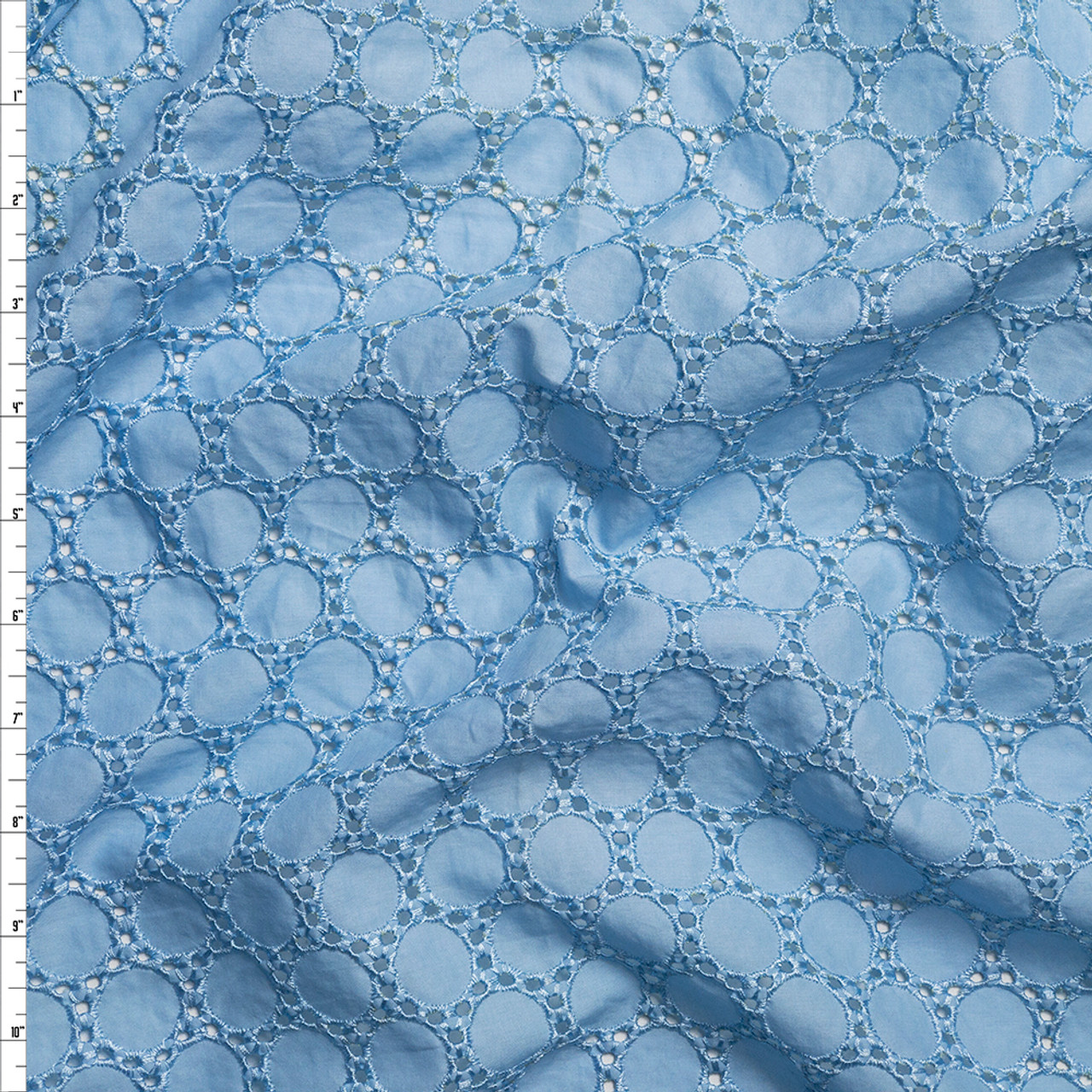 cotton eyelet fabric by the yard