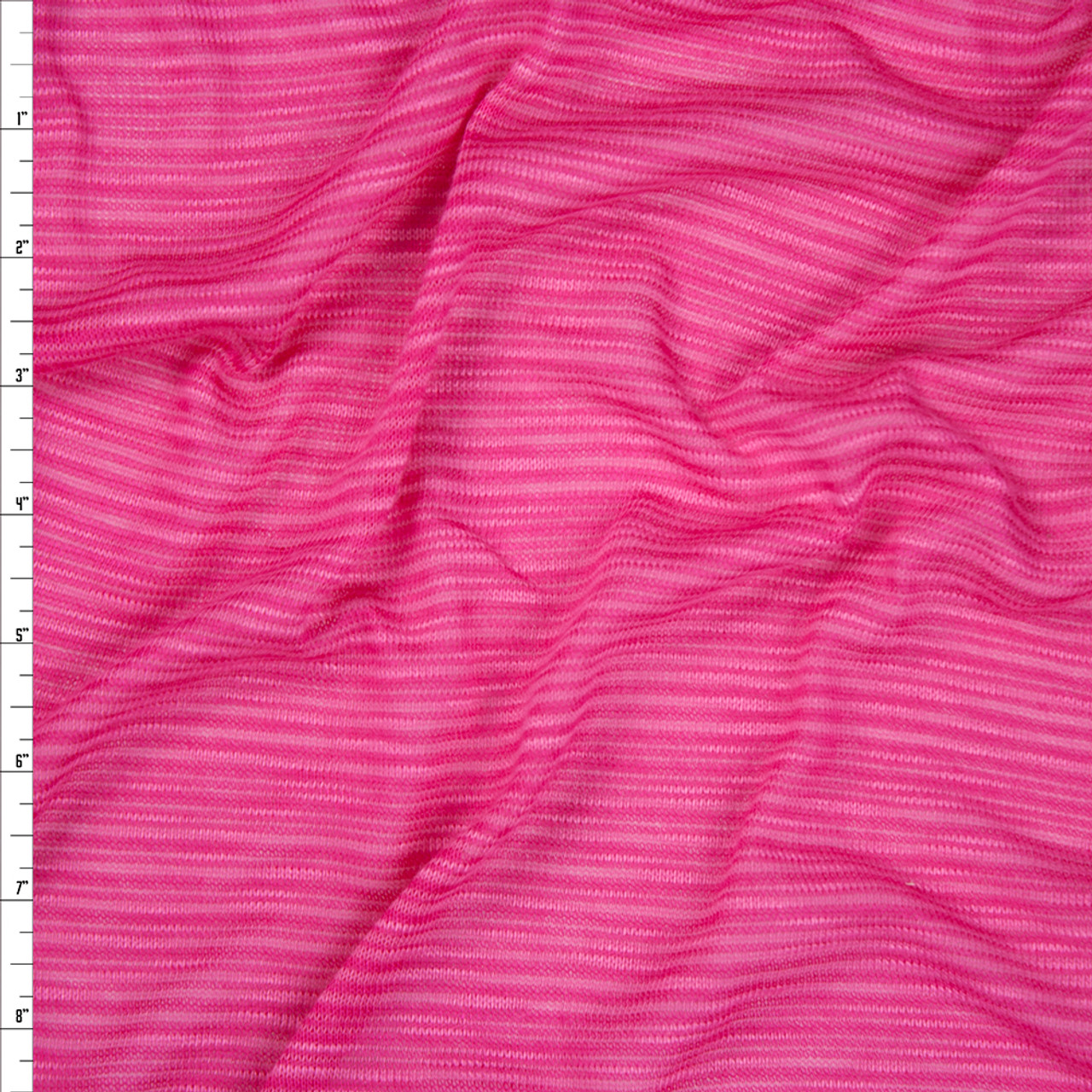 pink sweater knit fabric