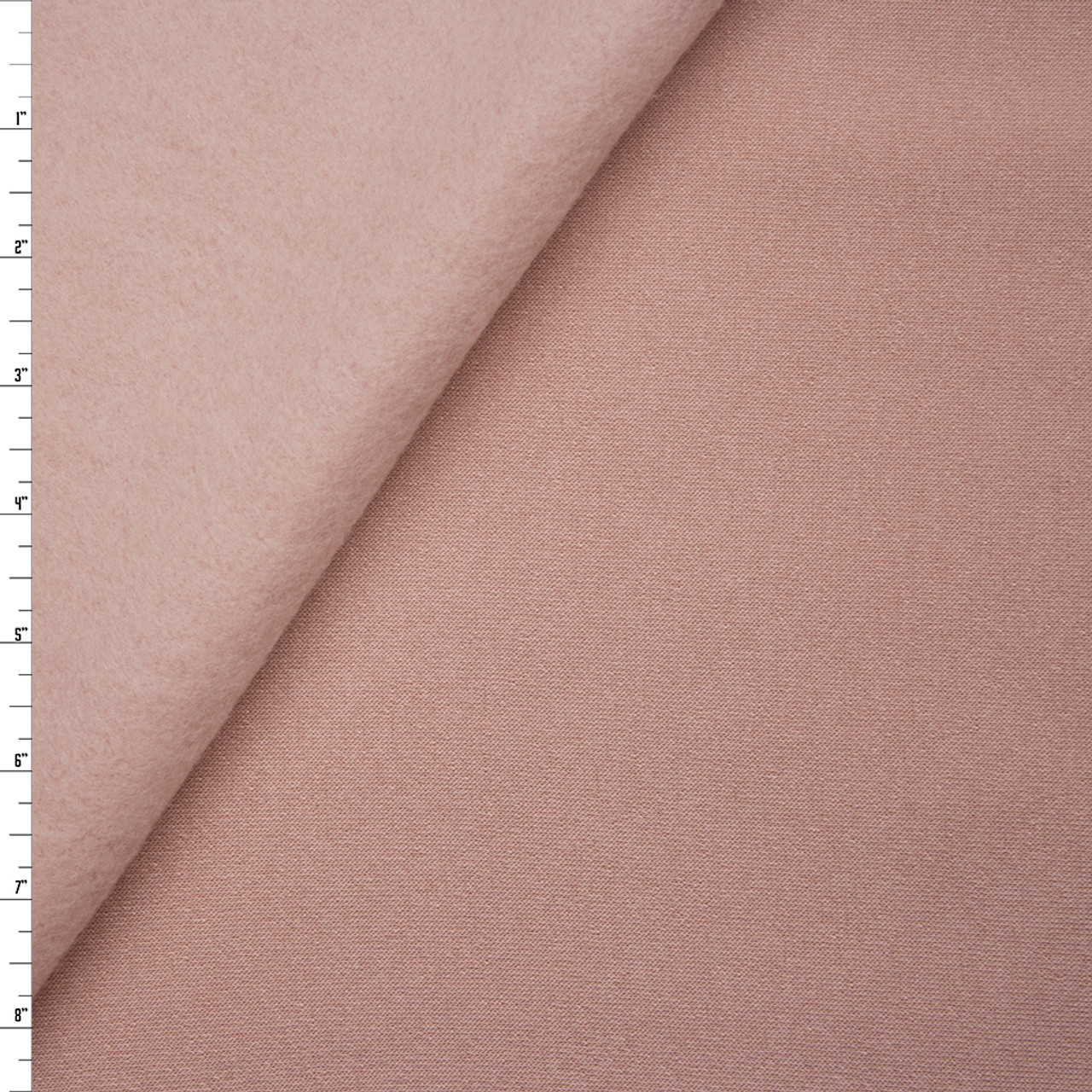 Cali Fabrics Blush Heavyweight Sweatshirt Fleece Fabric By The Yard cali-fabrics-blush-heavyweight-sweatshirt-fleece-fabric-by-the-yard