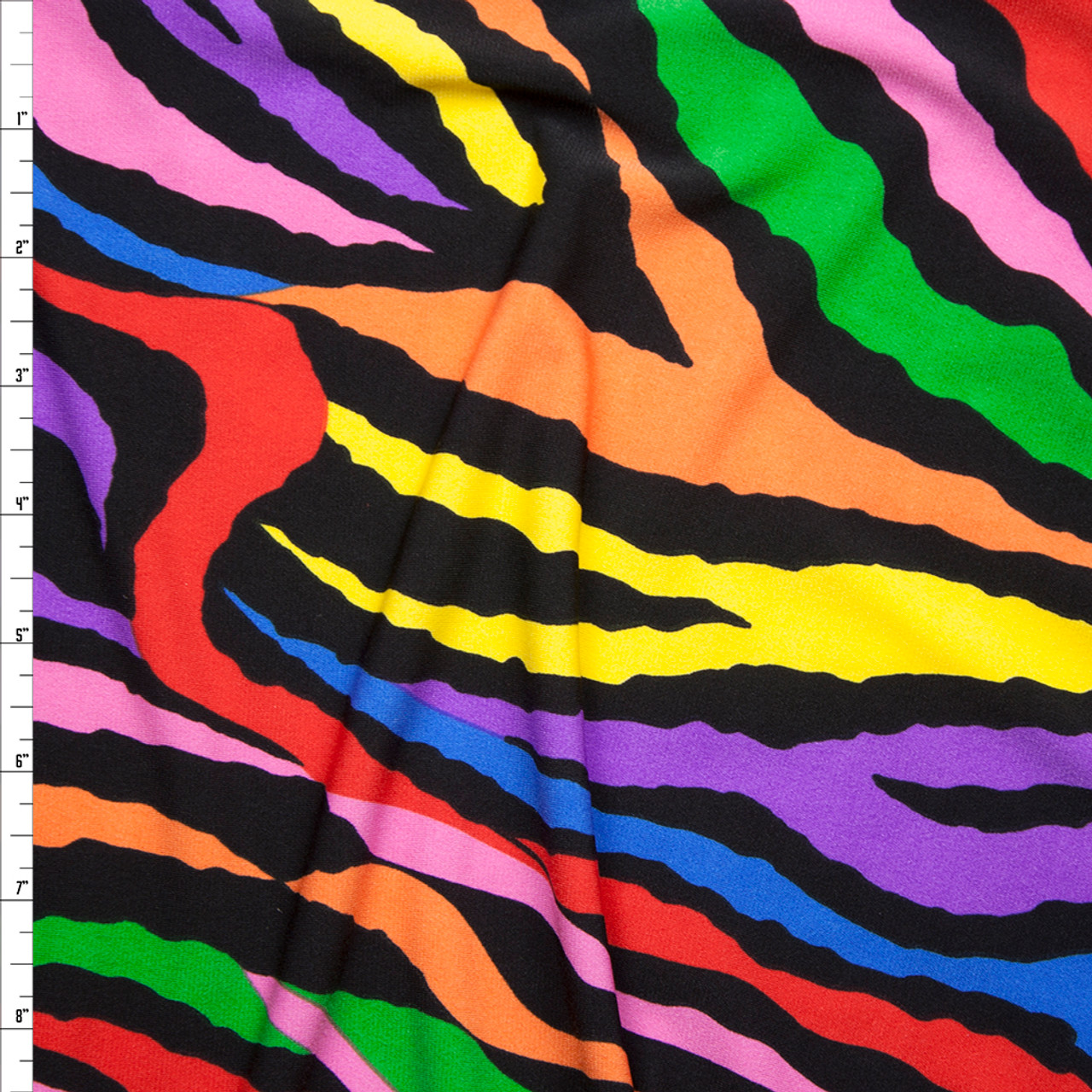 stretch jersey print fabric