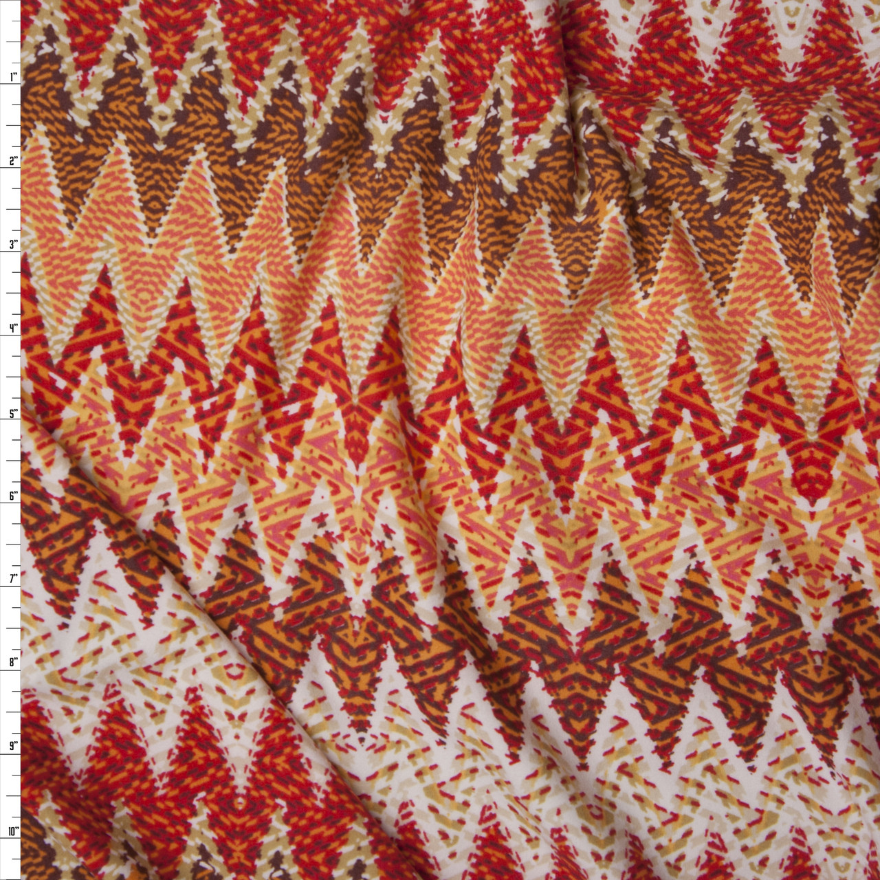 patterned knit fabric