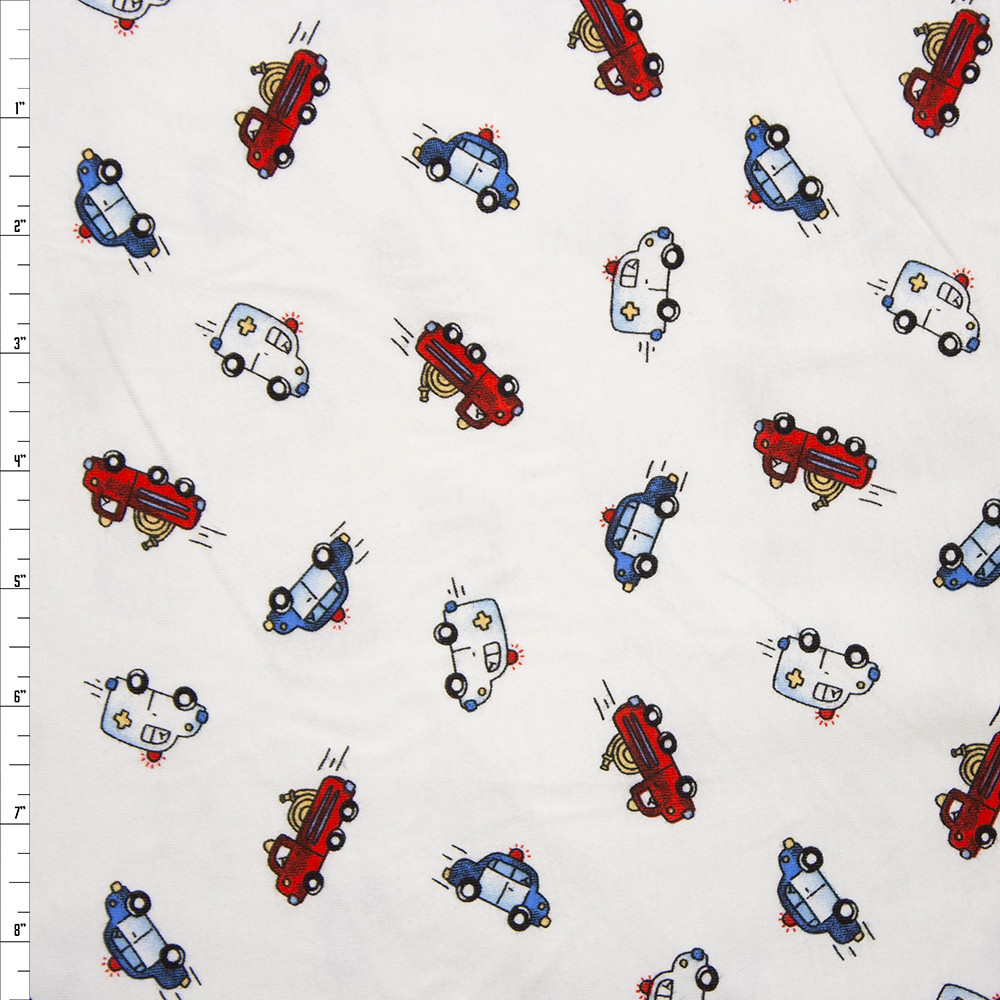 fire engine jersey fabric