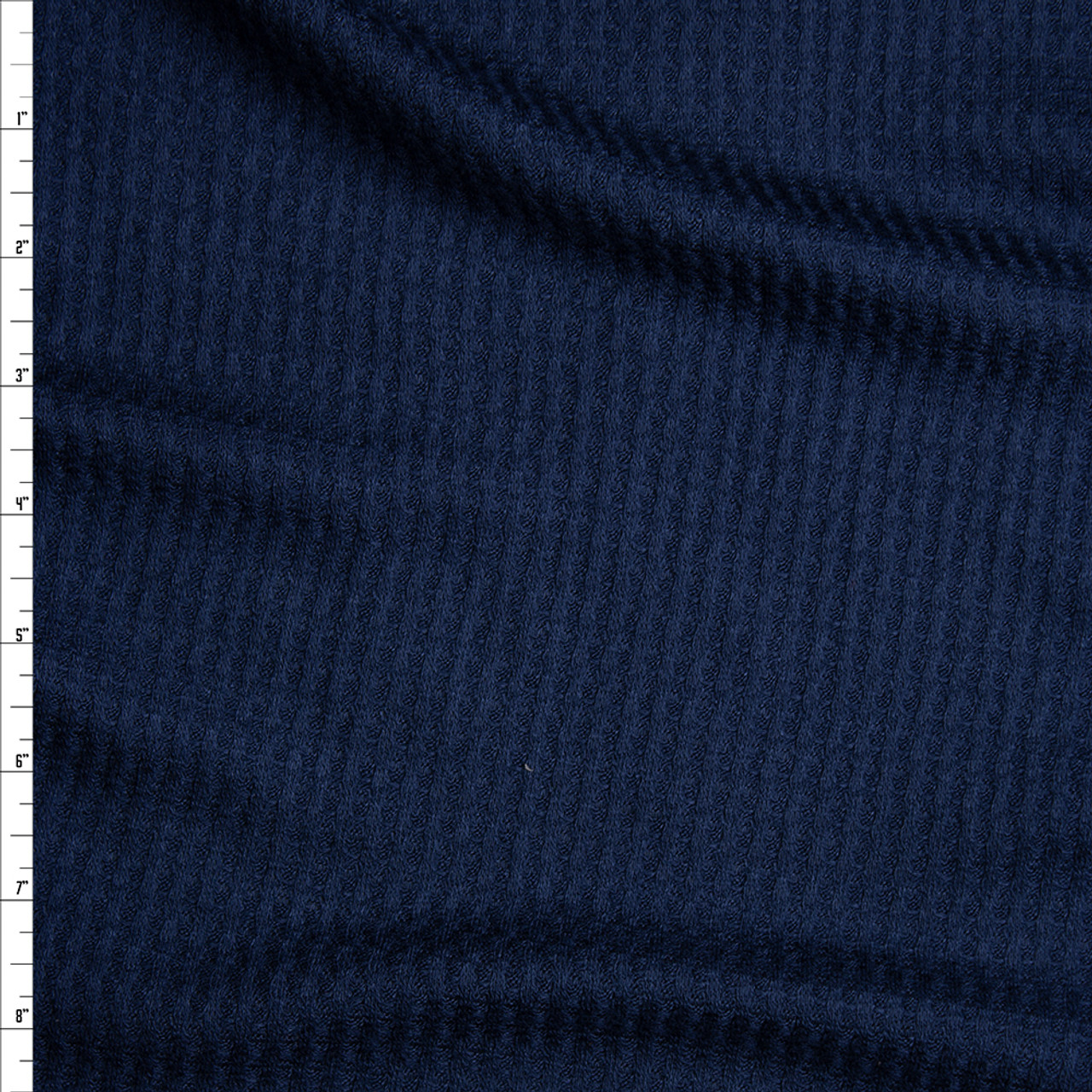 navy knit fabric