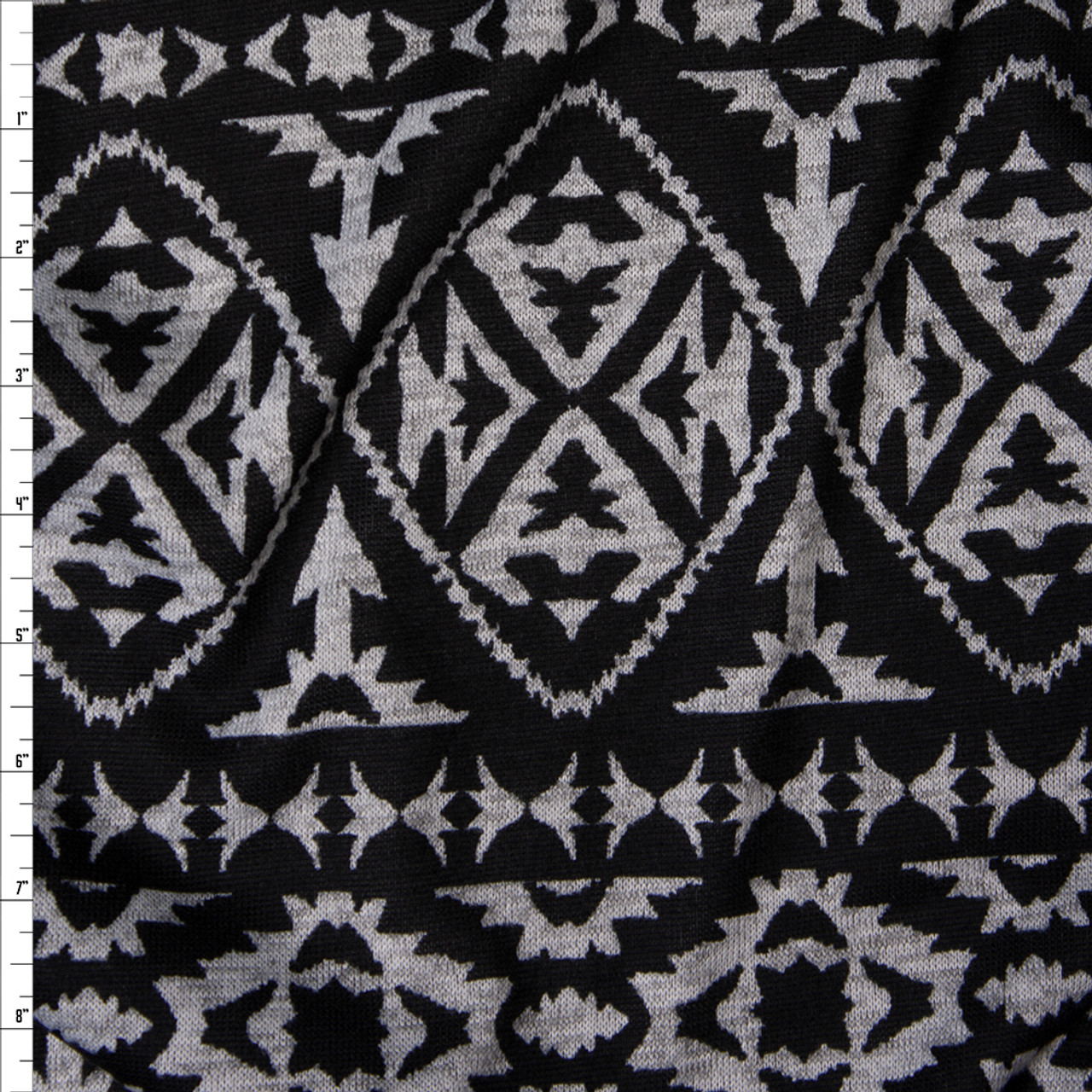 tribal knit fabric