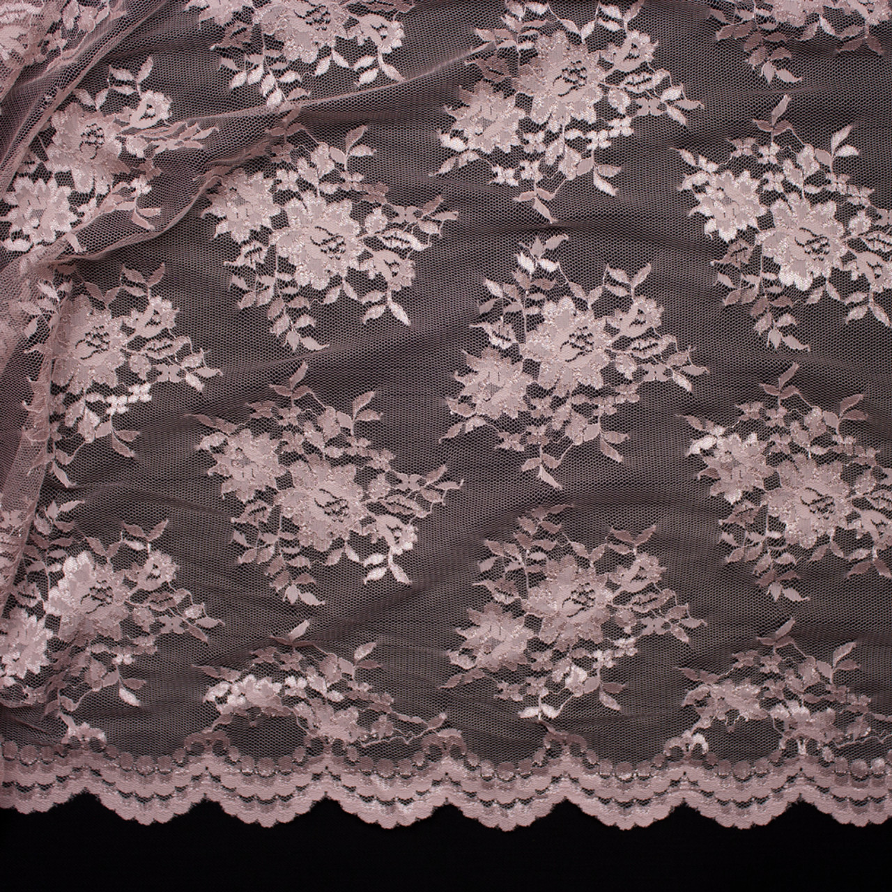 blush lace fabric