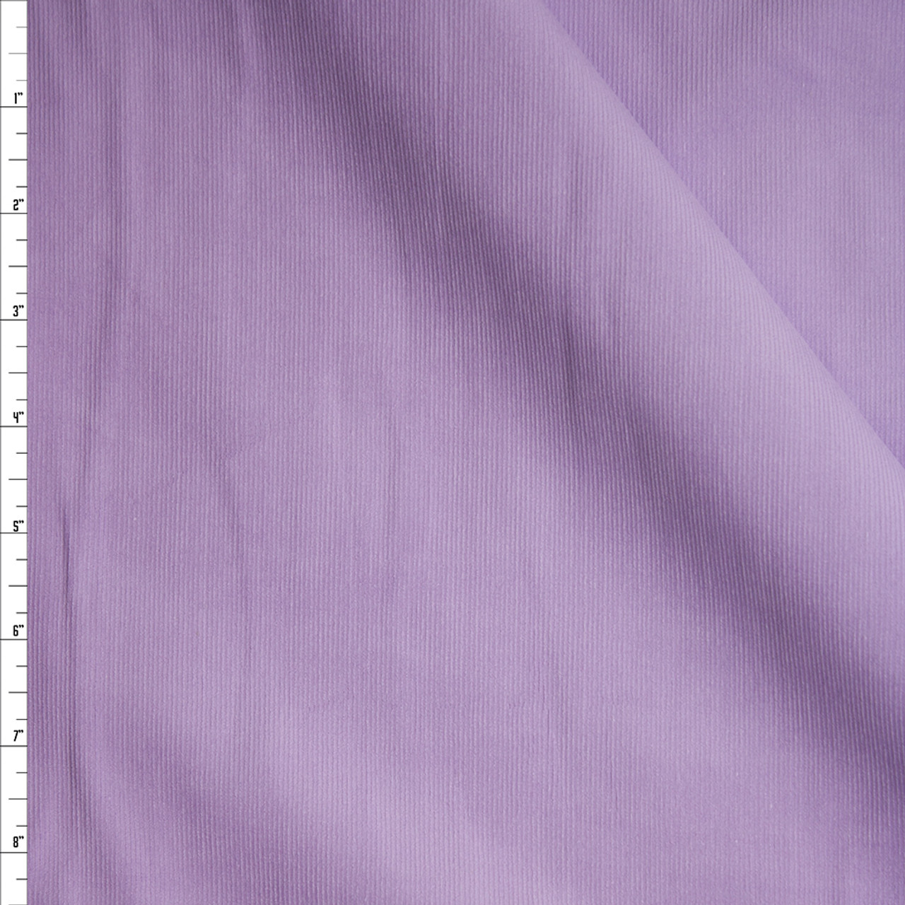 Cali Fabrics Lavender 21 Wale Lightweight Corduroy Fabric by the Yard