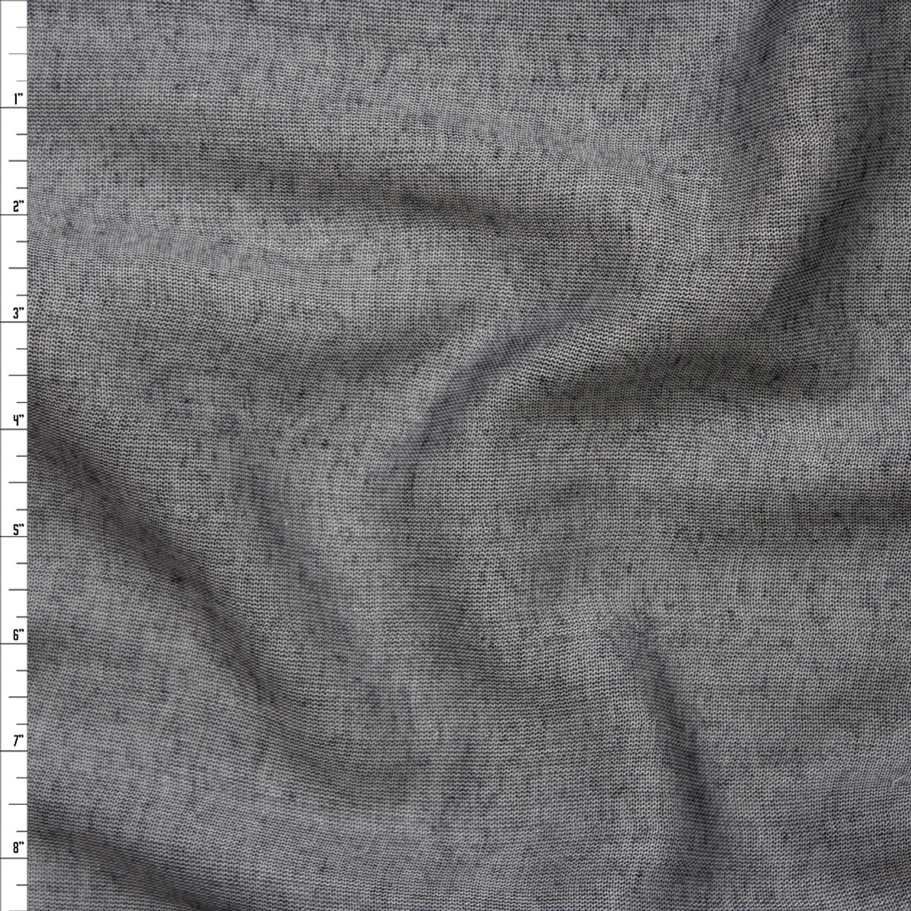 Cali Fabrics Grey Chambray Double Gauze from ‘Robert Kaufman’ Fabric by ...