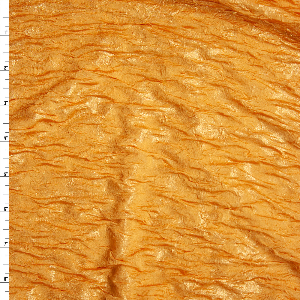 gold knit fabric