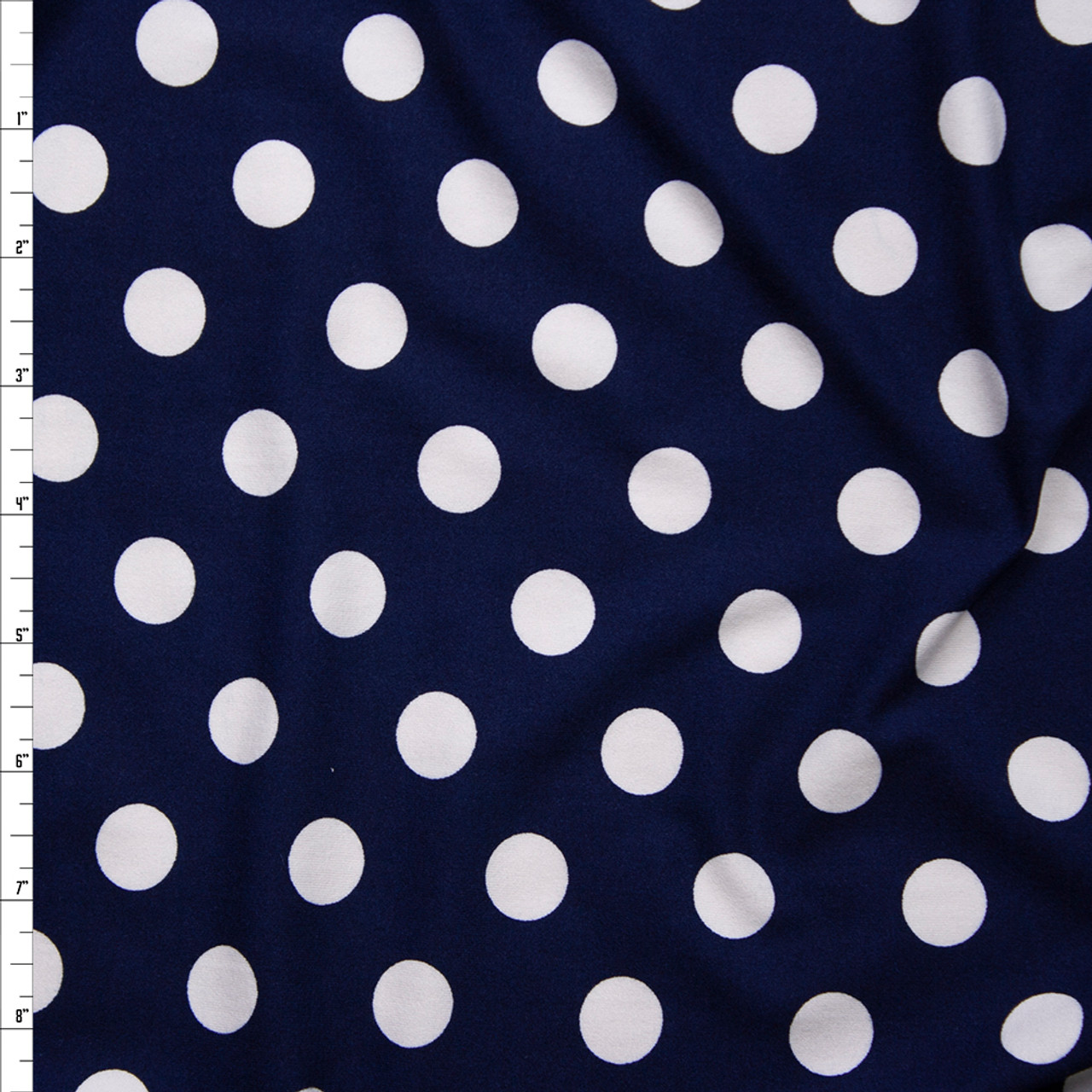 polka dot knit fabric