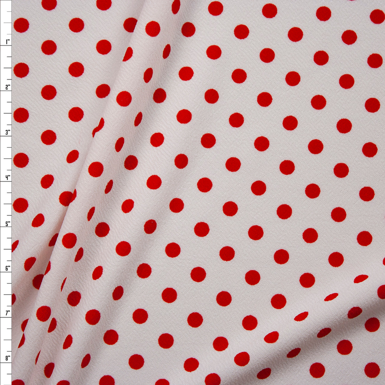 polka dot knit fabric