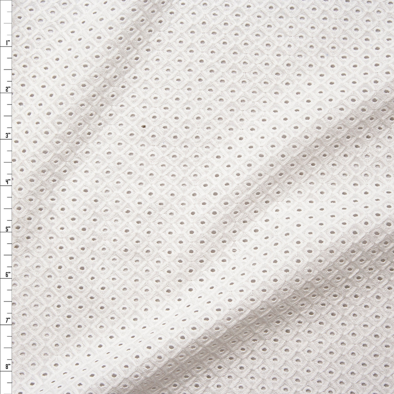 designer eyelet fabric