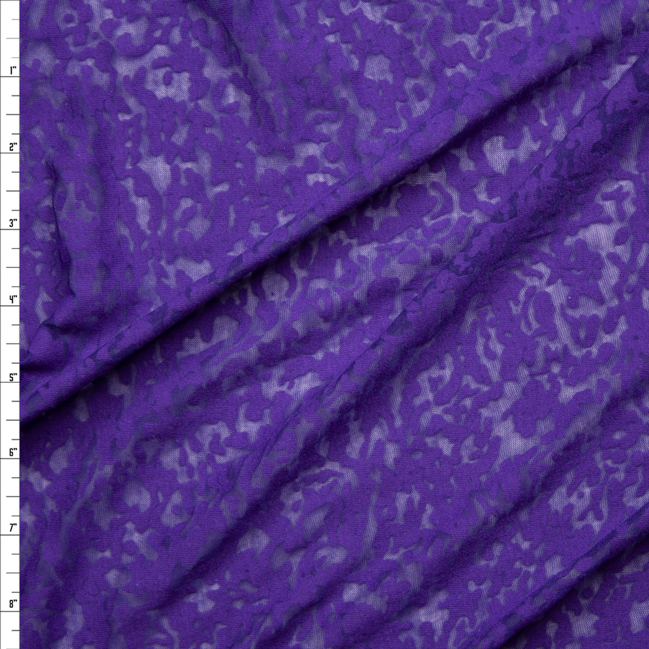 purple jersey knit fabric