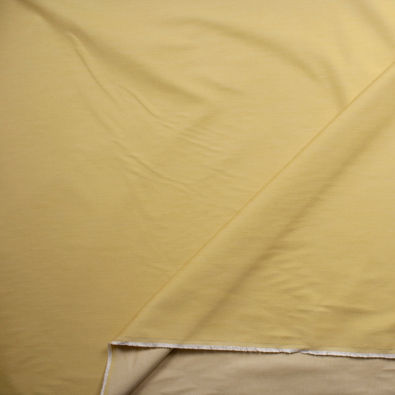 yellow denim fabric