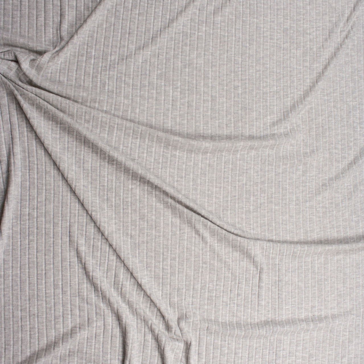 L'Appartement COTTON RIB KNIT グレーC Stonemountain & Daughter Fabrics