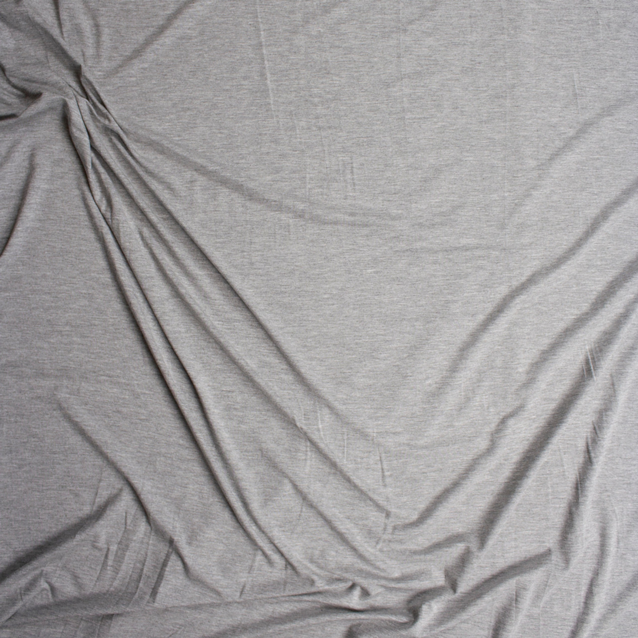 Solid Silver Grey 4 Way Stretch Moisture Wicking Athletic Performance Knit Fabric  Fabric, Raspberry Creek Fabrics