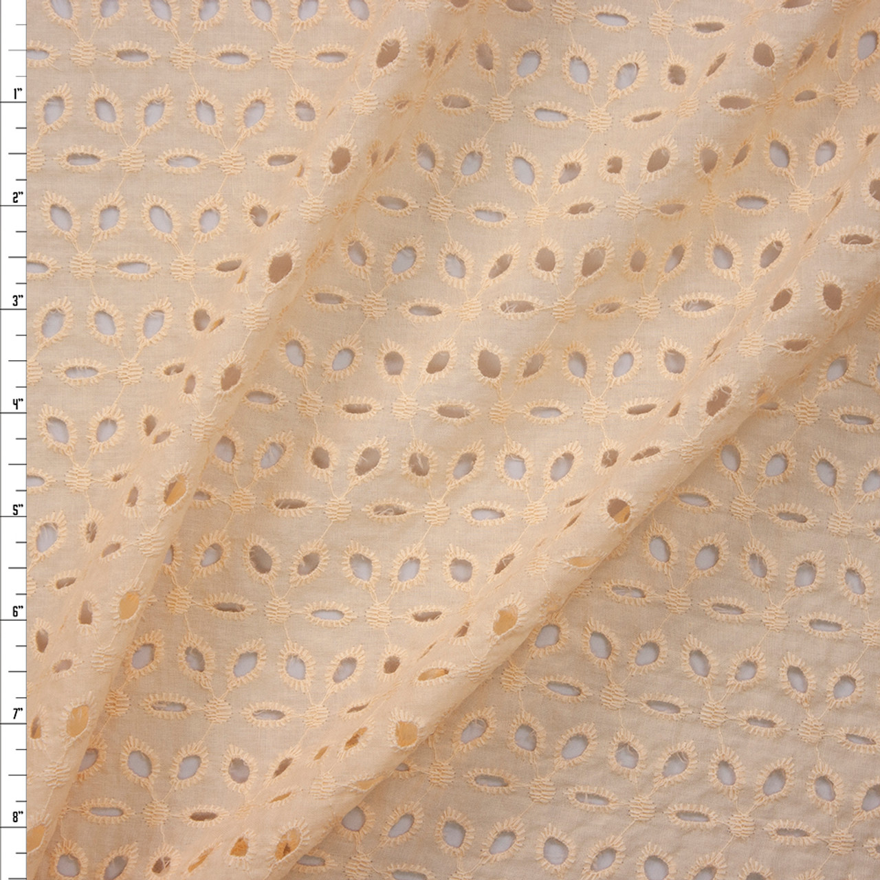 cotton eyelet fabric by the yard