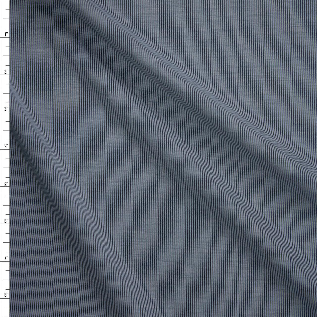 Brushed Cotton Poylester Rib Knit Fabric