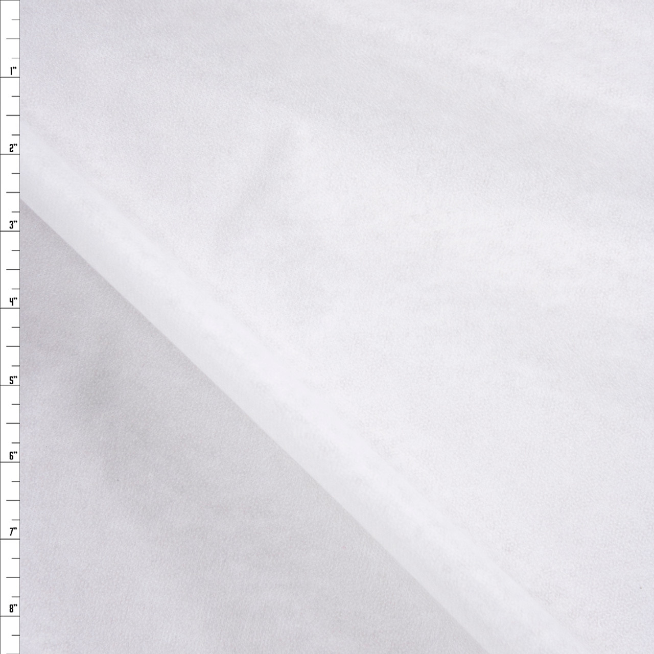 Cali Fabrics White Lightweight Nonwoven Fusible Interfacing Fabric by the  Yard