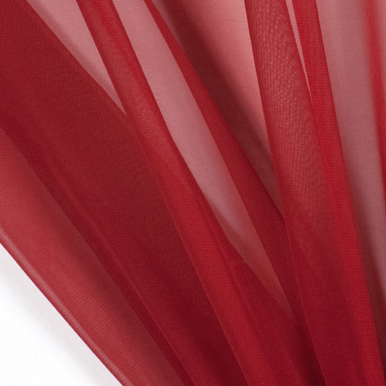 chiffon red fabric