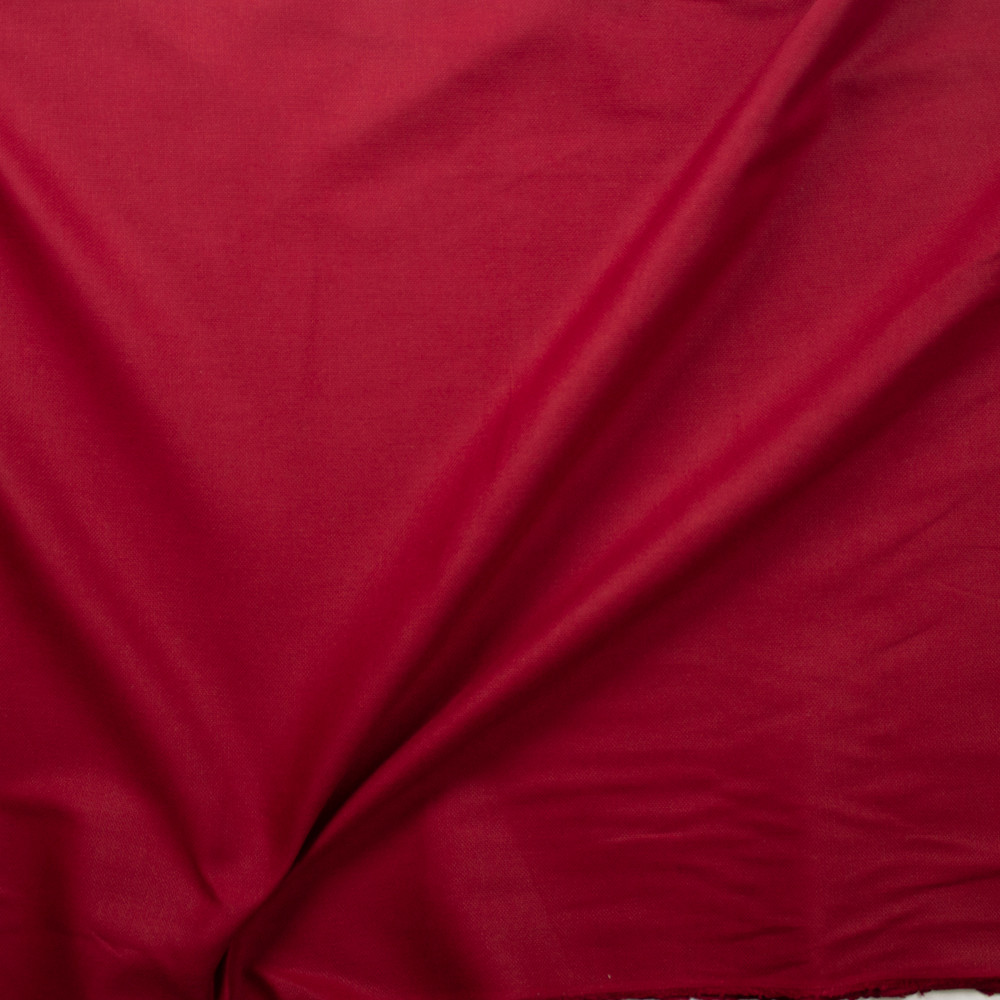 Cali Fabrics Burgundy Baby Wale Corduroy Fabric by the Yard