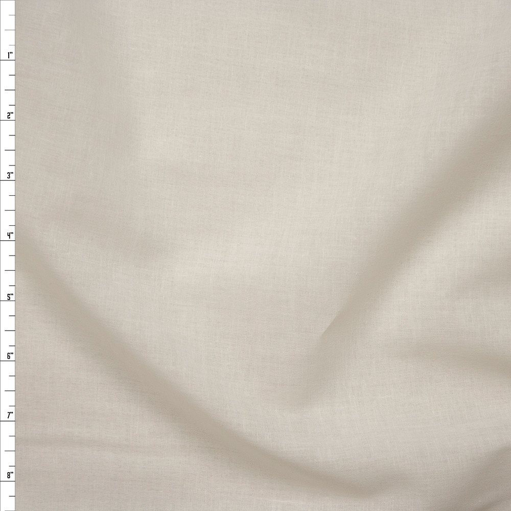 Cali Fabrics Ivory Cotton Gauze