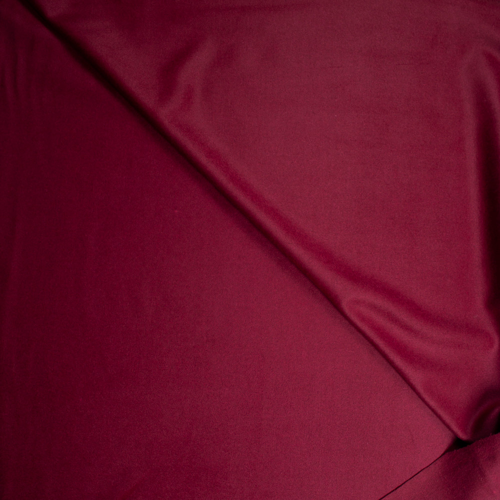 Cali Fabrics Pink Wool Melton Coating Fabric by the Yard