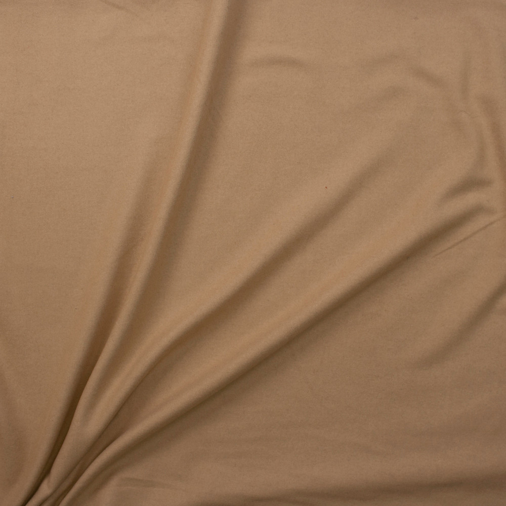 Cali Fabrics Mustard Wool Melton Coating Fabric by the Yard