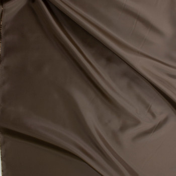 Brown Polyester Lining Fabric By The Yard - Wide shot